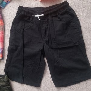 Boys Cat & Jack Black Drawstring Shorts